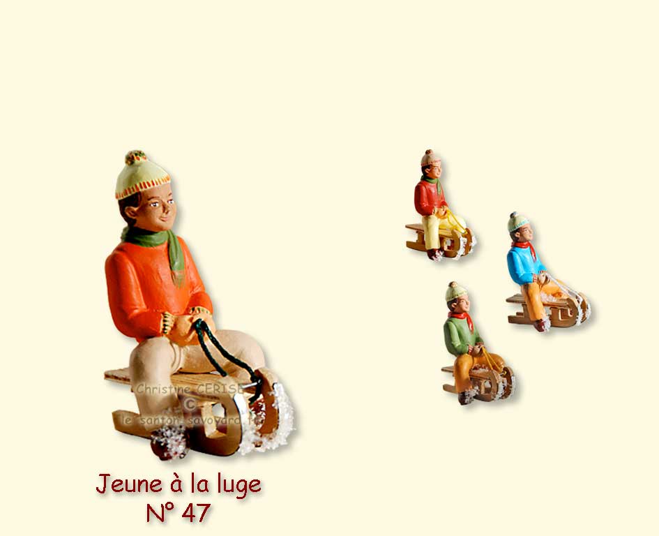 N°47 Jeune à la luge